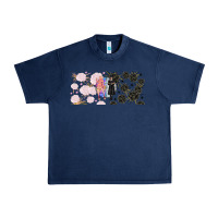Navy gothic girl and colorful girl best friends with Urban Heavy Tee - TumblerDesignByShophia