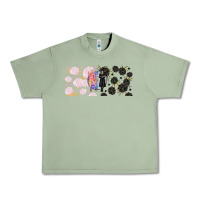 Oil Green gothic girl and colorful girl best friends with Urban Heavy Tee - TumblerDesignByShophia
