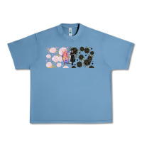 Pebble Blue gothic girl and colorful girl best friends with Urban Heavy Tee - TumblerDesignByShophia