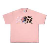 Salmon gothic girl and colorful girl best friends with Urban Heavy Tee - TumblerDesignByShophia