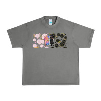 Tornado gothic girl and colorful girl best friends with Urban Heavy Tee - TumblerDesignByShophia