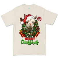 Bone merry christmas alpaca face Premium Tee - LillyAllenDesigns