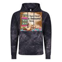 Cloud Black i have lived a thousand lives Vintage Hoodie - TumblerDesignByShophia