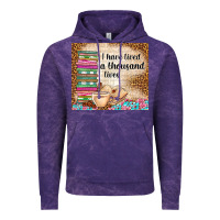 Cloud Purple i have lived a thousand lives Vintage Hoodie - TumblerDesignByShophia