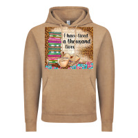 Vintage Coffee i have lived a thousand lives Vintage Hoodie - TumblerDesignByShophia