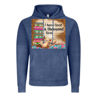 Vintage Denim i have lived a thousand lives Vintage Hoodie - TumblerDesignByShophia