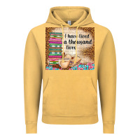Vintage Mustard i have lived a thousand lives Vintage Hoodie - TumblerDesignByShophia