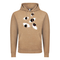 Vintage Coffee weirdcore staring Vintage Hoodie - lanVoArt