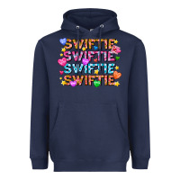 Navy Swiftie Swiftie Valentines Heavyweight Hoodie - CowhideDigitalArt