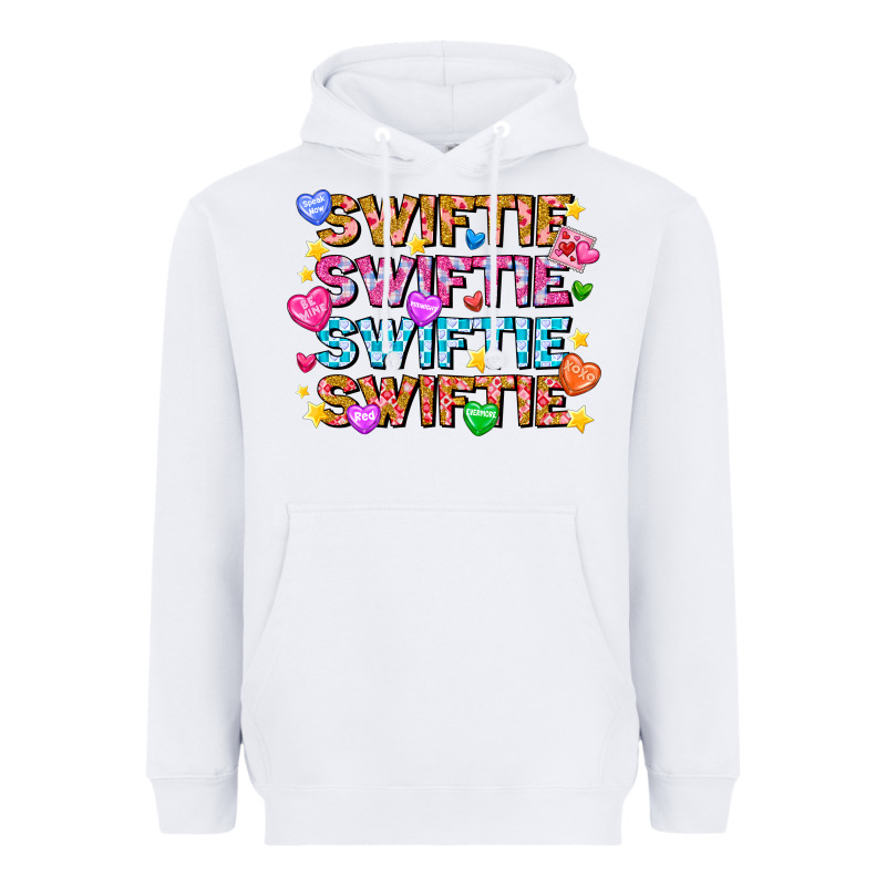 Swiftie Swiftie Valentines Heavyweight Hoodie by CowhideDigitalArt | Teevron
