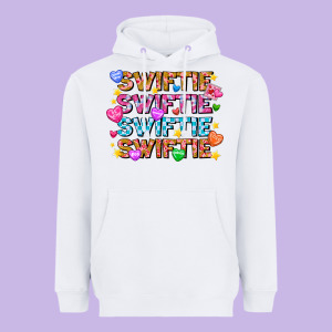 Swiftie Swiftie Valentines Heavyweight Hoodie Designed By Cowhidedigitalart