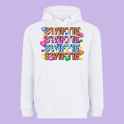 Swiftie Swiftie Valentines Heavyweight Hoodie Designed By Cowhidedigitalart