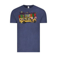 Vintage Denim santas favorite bus driver Vintage Tee - texasbilliewilder