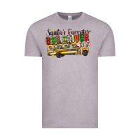 Vintage Zinc santas favorite bus driver Vintage Tee - texasbilliewilder