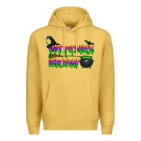 Antique Gold witches brew Premium Hoodie - BundleAndBundleShop