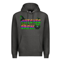 Charcoal Heather witches brew Premium Hoodie - BundleAndBundleShop