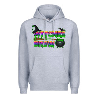 Heather Grey witches brew Premium Hoodie - BundleAndBundleShop