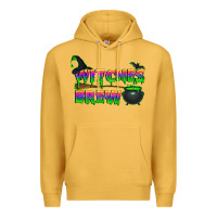 Mustard witches brew Premium Hoodie - BundleAndBundleShop