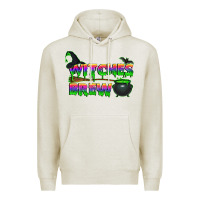 Oatmeal Heather witches brew Premium Hoodie - BundleAndBundleShop