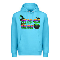 Ocean Blue witches brew Premium Hoodie - BundleAndBundleShop