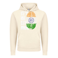 Vintage Artic IT'S IN MY DNA India Flag Indian Vintage Hoodie - lanVoArt