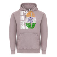 Vintage Zinc IT'S IN MY DNA India Flag Indian Vintage Hoodie - lanVoArt