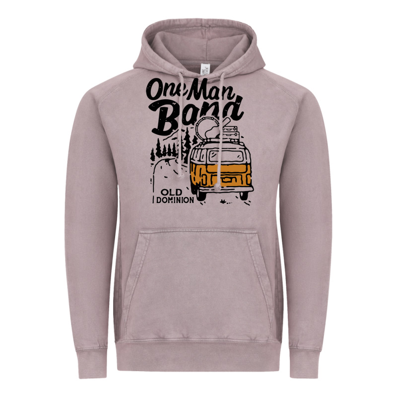 Old Dominion One Man Vintage Hoodie by lanVoArt | Teevron