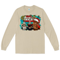 Mushroom small town christmas Long Sleeve Tee - CowGirlArtShop