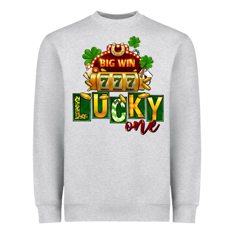 St Patricks Lucky One Heavyweight Sweatshirt by FaDigitalArtStudio | Teevron