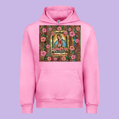 Madrecita Muchas Gracias Urban Hoodie Designed By Barkaloodesign