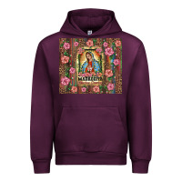 Mauve Wine madrecita muchas gracias Urban Hoodie - BarkalooDesign