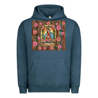 Pigment Midnight Navy madrecita muchas gracias Urban Hoodie - BarkalooDesign