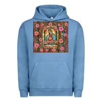 Pigment Pebble Blue madrecita muchas gracias Urban Hoodie - BarkalooDesign