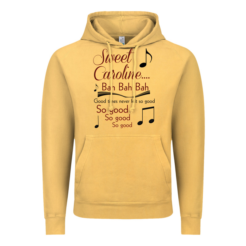 Sweet Caroline...bah Bah Bah Vintage Hoodie by lanVoArt | Teevron
