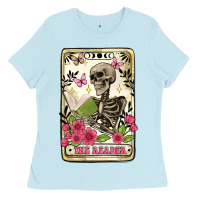 Baby Blue the reader tarot card Ladies Tee - Artiststas