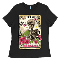 The Reader Tarot Card Ladies Tee | Teevron