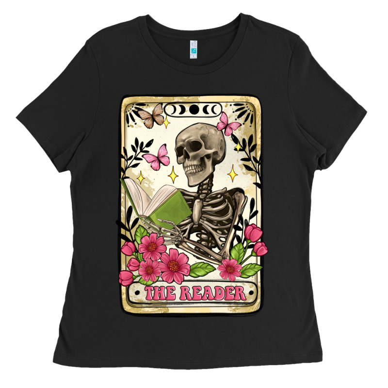 The Reader Tarot Card Ladies Tee by Artiststas | Teevron