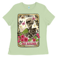 Matcha the reader tarot card Ladies Tee - Artiststas
