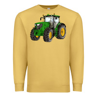 Antique Gold western farm tractor Premium Sweatshirt - Artiststas