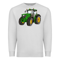Dove Grey western farm tractor Premium Sweatshirt - Artiststas