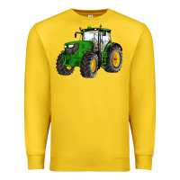 Lemon western farm tractor Premium Sweatshirt - Artiststas