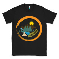 Black I hate people camping hiking Classic Tee - Bettercallsaul