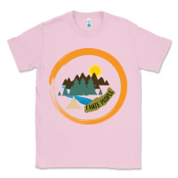 Bubblegum Pink I hate people camping hiking Classic Tee - Bettercallsaul