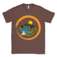Chestnut I hate people camping hiking Classic Tee - Bettercallsaul