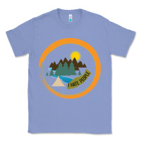 I Hate People Camping Hiking Classic Tee | Teevron
