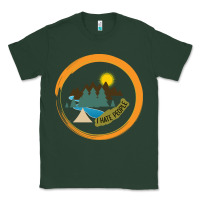 Sports Green I hate people camping hiking Classic Tee - Bettercallsaul