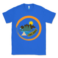True Royal I hate people camping hiking Classic Tee - Bettercallsaul