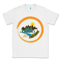 White I hate people camping hiking Classic Tee - Bettercallsaul