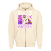 Sandshell anime cat anime stuff Zipper Hoodie - lanVoArt