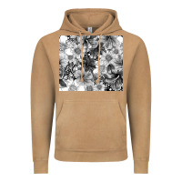 Vintage Camel black and white floral Vintage Hoodie - TumblerDesignByShophia